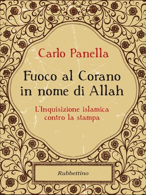 cover image of Fuoco al Corano in nome di Allah